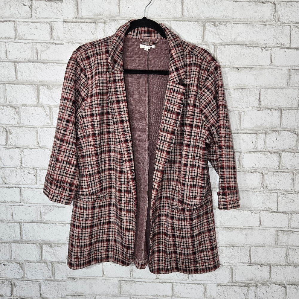 Maurices plaid print blazer XL - Picture 4 of 14